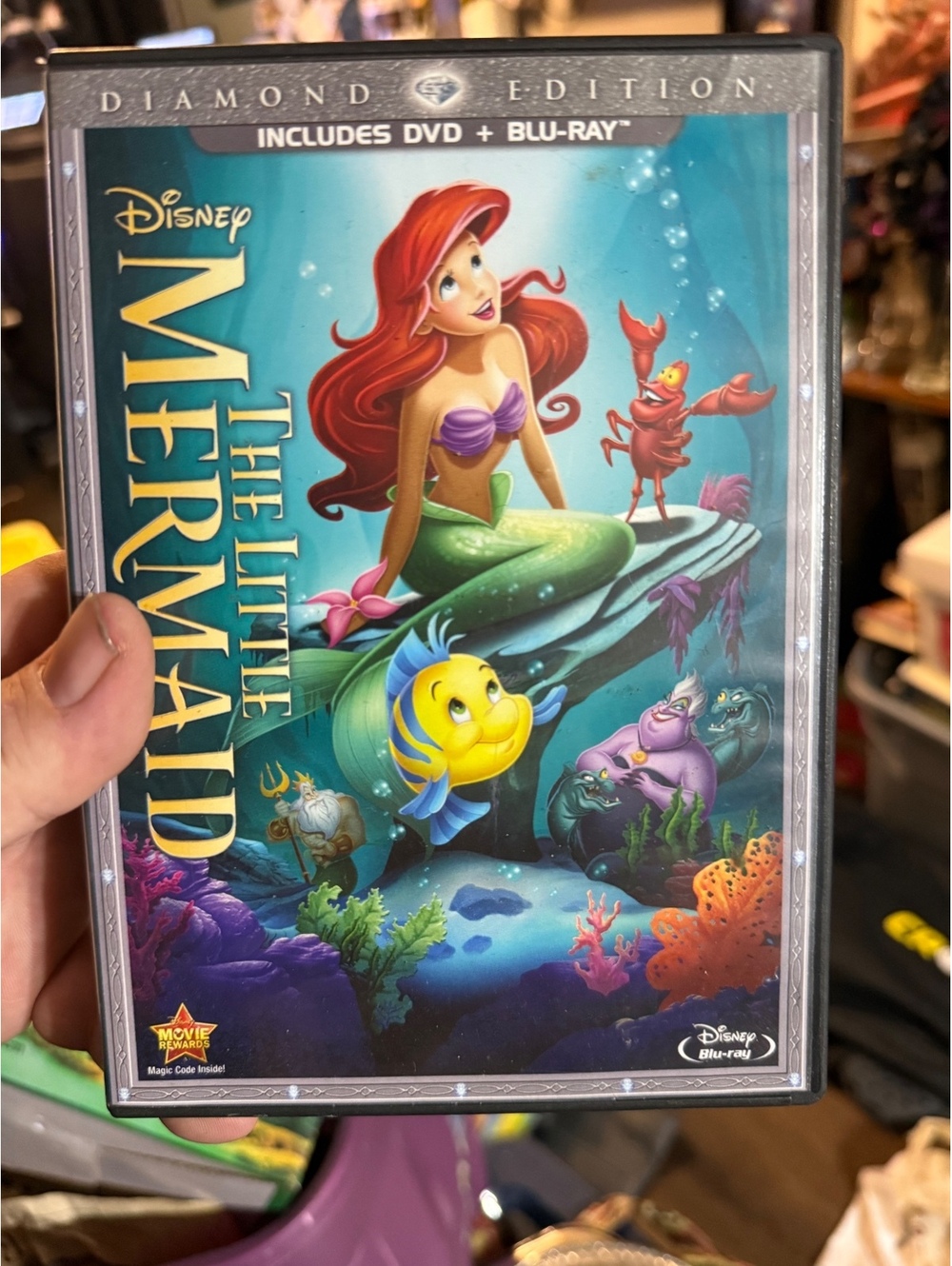 Disney The Little Mermaid Diamond Edition DVD + Blu-ray